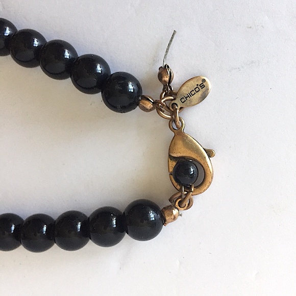 Chico's Designer Costume/Fashion Jewelry Beaded Neckless Vintage - Picture 3 of 5